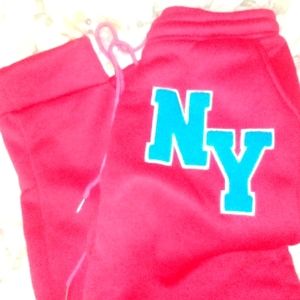 Pink jogger size L